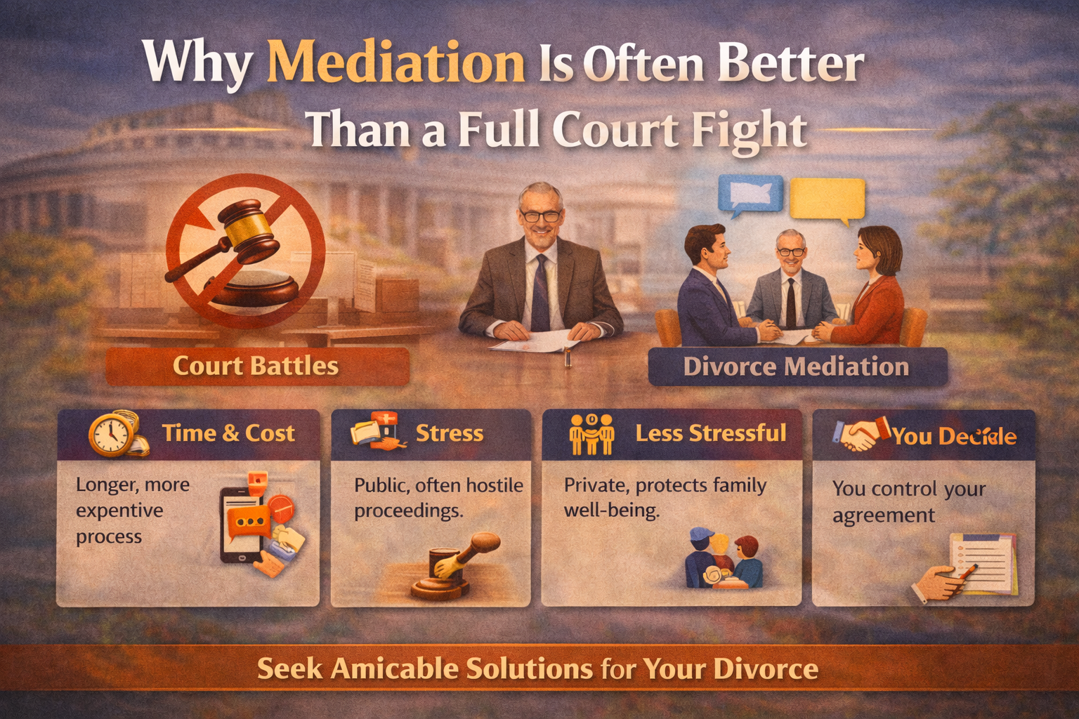 Why Mediation Is Often Better Than a Full Court Fight